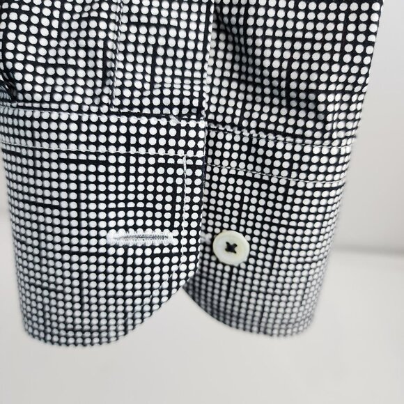 Bugatchi Dress Shirt Mens Large Multi Geometric Classic Fit L/S Button Up - Picture 5 of 7